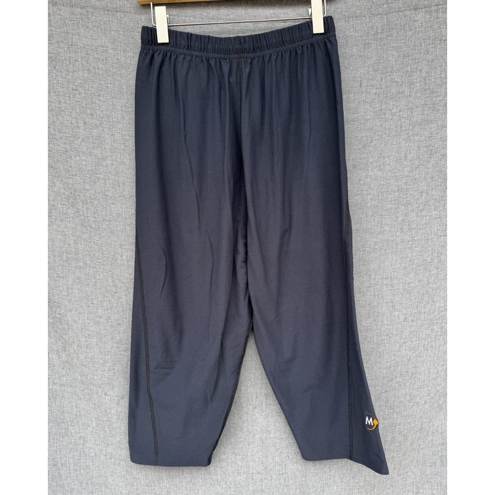 Moonstone Pants‎ Womens Med Biklimb Wenzelknicker Navy Blue Knee Length Coverage